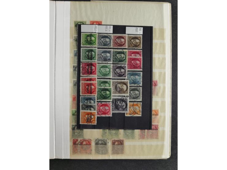 Baden bis Preußen, interessante gestempelte Partie, dabei Bayern bessere Luitpold Werte sowie Sachsen Mi.-Nr. 1a gestempelt m