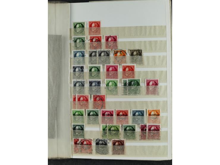 Baden bis Preußen, interessante gestempelte Partie, dabei Bayern bessere Luitpold Werte sowie Sachsen Mi.-Nr. 1a gestempelt m