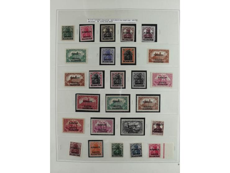 1872, ⅓ Groschen dunkelgrün, farbfrisch, sehr gut geprägt und gut gezähnt, ungebraucht mit Originalgummierung mit Braunpunkt,