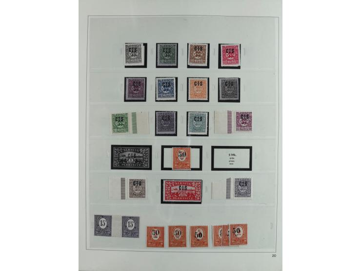 1872, ⅓ Groschen dunkelgrün, farbfrisch, sehr gut geprägt und gut gezähnt, ungebraucht mit Originalgummierung mit Braunpunkt,