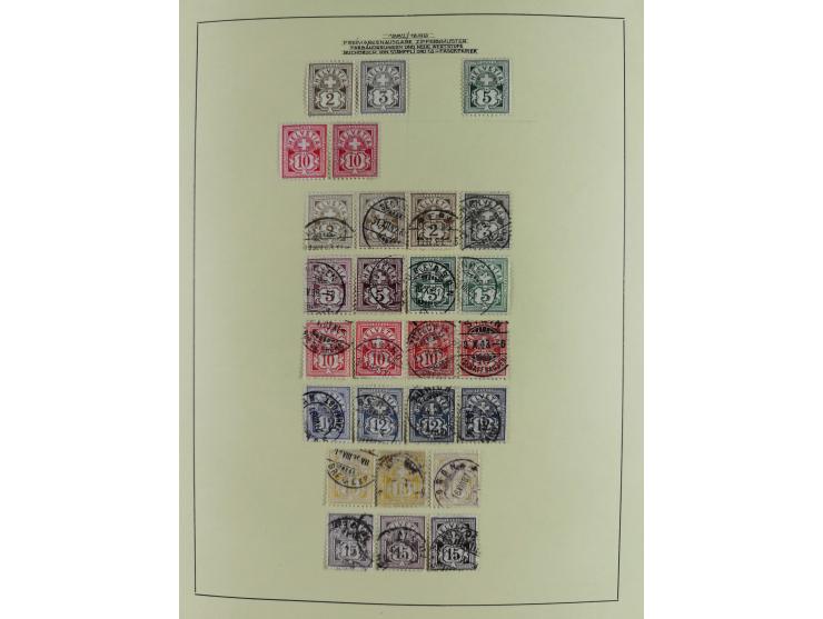 1862/1960, ungebrauchte und gestempelte Sammlung mit einigen besseren inkl. Blockausgaben, außerdem einige Briefe und Karten,