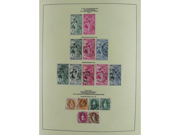 1862/1960, ungebrauchte und gestempelte Sammlung mit einigen besseren inkl. Blockausgaben, außerdem einige Briefe und Karten,