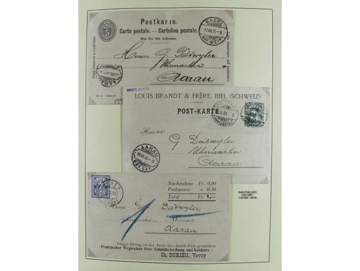 1862/1960, ungebrauchte und gestempelte Sammlung mit einigen besseren inkl. Blockausgaben, außerdem einige Briefe und Karten,