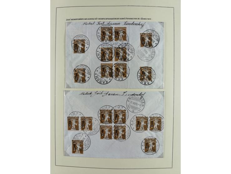 1862/1960, ungebrauchte und gestempelte Sammlung mit einigen besseren inkl. Blockausgaben, außerdem einige Briefe und Karten,