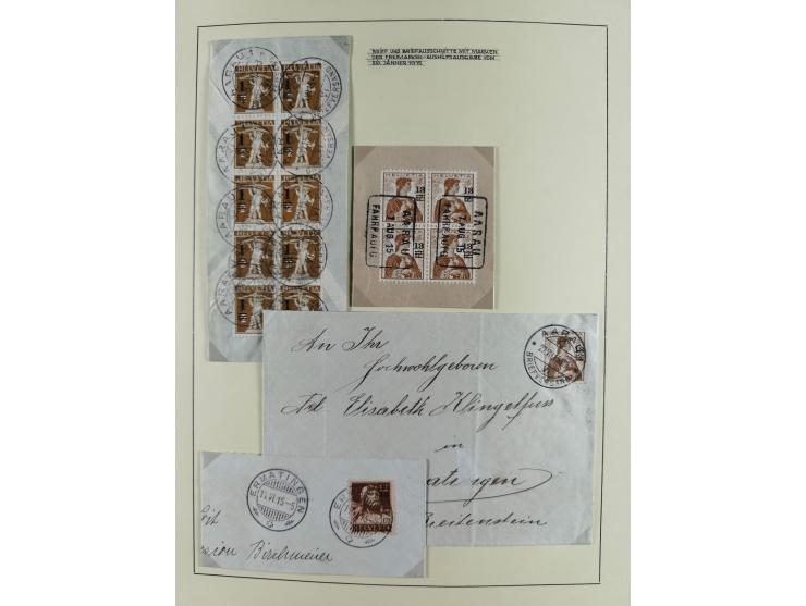 1862/1960, ungebrauchte und gestempelte Sammlung mit einigen besseren inkl. Blockausgaben, außerdem einige Briefe und Karten,