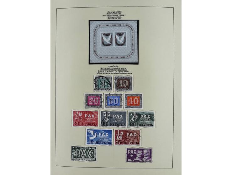 1862/1960, ungebrauchte und gestempelte Sammlung mit einigen besseren inkl. Blockausgaben, außerdem einige Briefe und Karten,