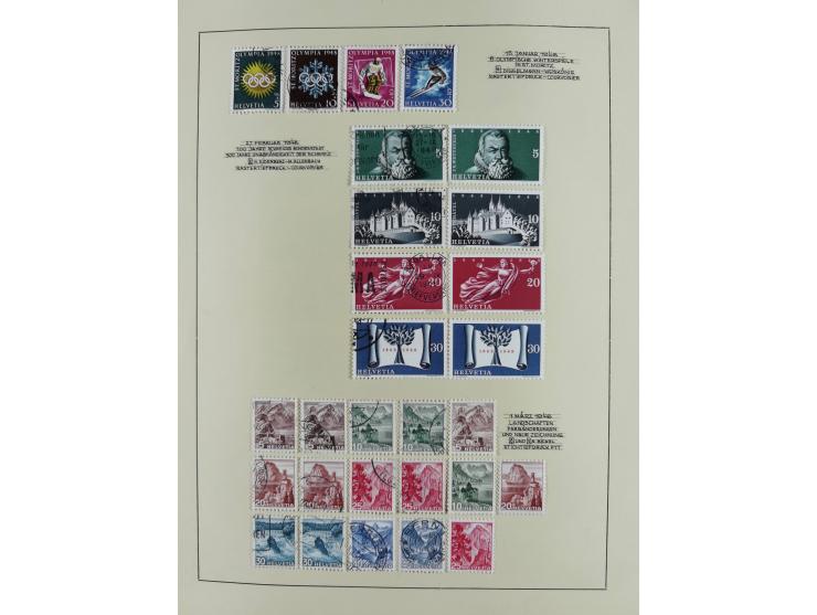 1862/1960, ungebrauchte und gestempelte Sammlung mit einigen besseren inkl. Blockausgaben, außerdem einige Briefe und Karten,