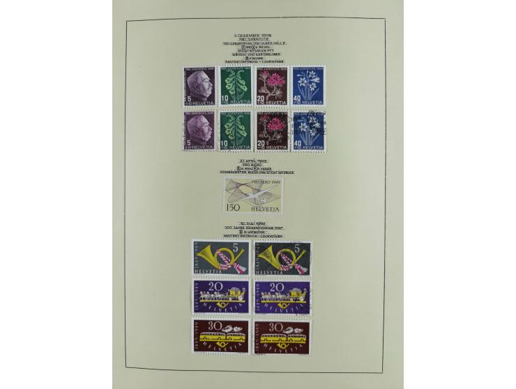 1862/1960, ungebrauchte und gestempelte Sammlung mit einigen besseren inkl. Blockausgaben, außerdem einige Briefe und Karten,