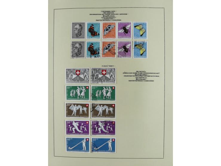 1862/1960, ungebrauchte und gestempelte Sammlung mit einigen besseren inkl. Blockausgaben, außerdem einige Briefe und Karten,