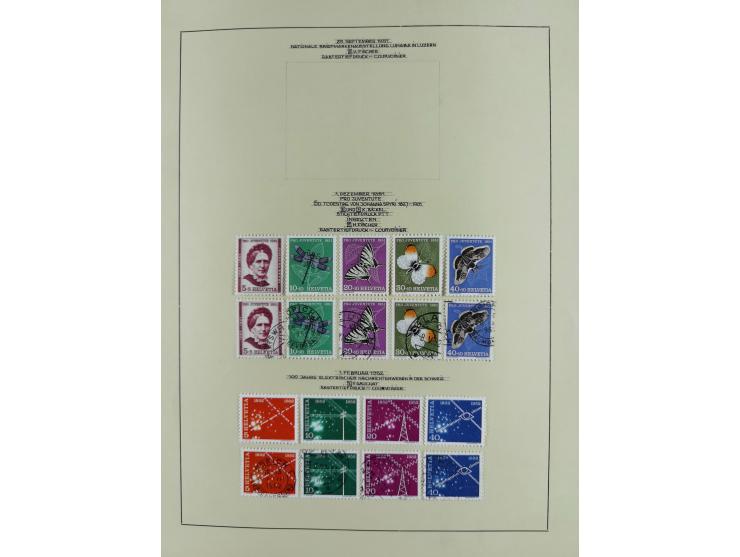 1862/1960, ungebrauchte und gestempelte Sammlung mit einigen besseren inkl. Blockausgaben, außerdem einige Briefe und Karten,