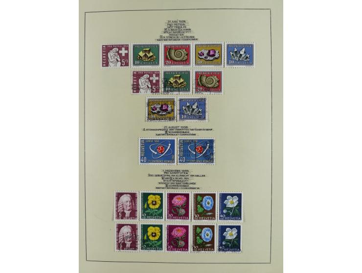 1862/1960, ungebrauchte und gestempelte Sammlung mit einigen besseren inkl. Blockausgaben, außerdem einige Briefe und Karten,