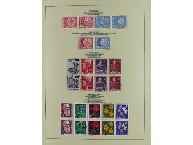 1862/1960, ungebrauchte und gestempelte Sammlung mit einigen besseren inkl. Blockausgaben, außerdem einige Briefe und Karten,