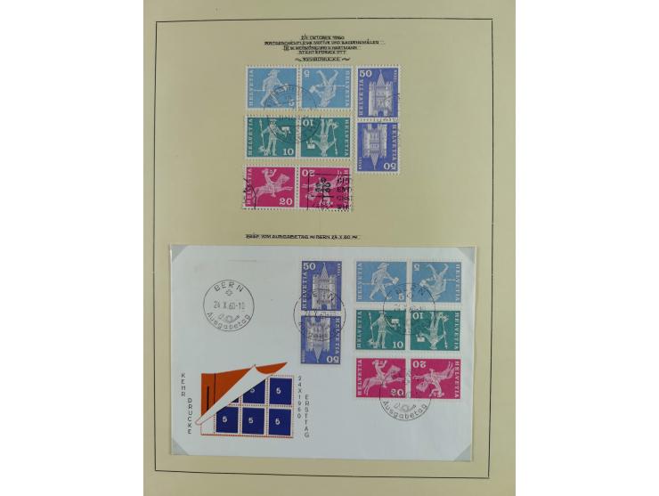 1862/1960, ungebrauchte und gestempelte Sammlung mit einigen besseren inkl. Blockausgaben, außerdem einige Briefe und Karten,