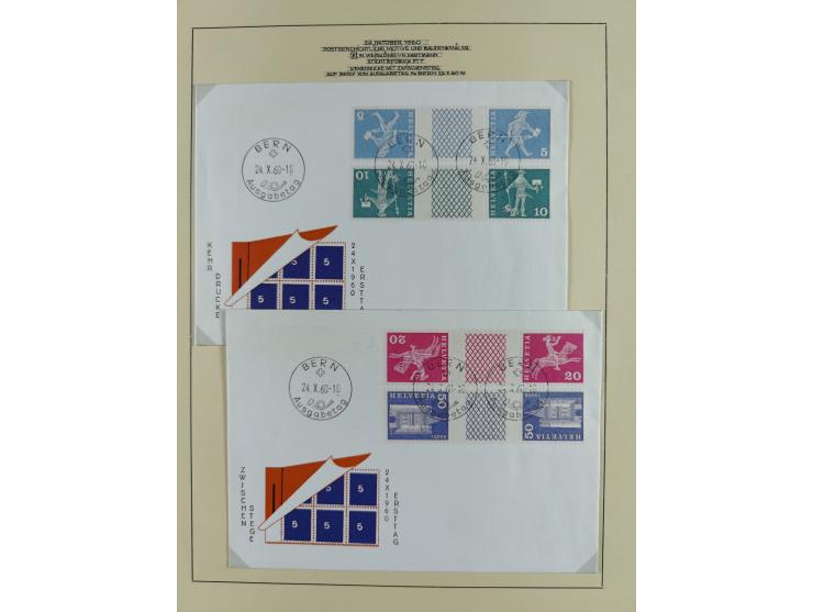 1862/1960, ungebrauchte und gestempelte Sammlung mit einigen besseren inkl. Blockausgaben, außerdem einige Briefe und Karten,
