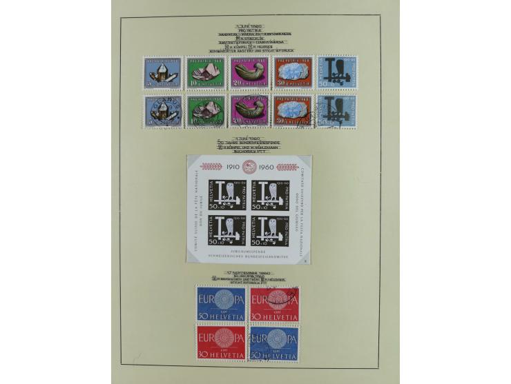 1862/1960, ungebrauchte und gestempelte Sammlung mit einigen besseren inkl. Blockausgaben, außerdem einige Briefe und Karten,