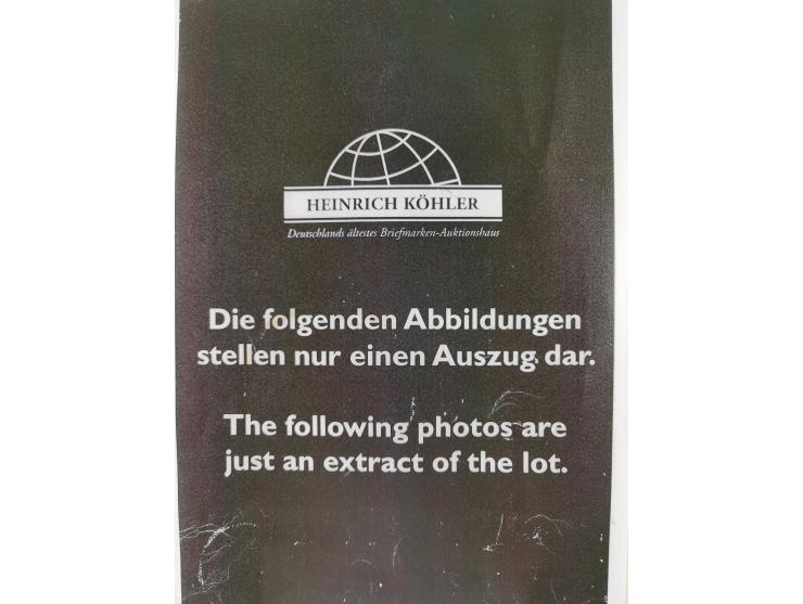 1914/45, postfrische/ungebrauchte und gestempelte Sammlung mit Briefen, inkl. Dienstmarken, bessern Marken u.a. Allenstein Mi