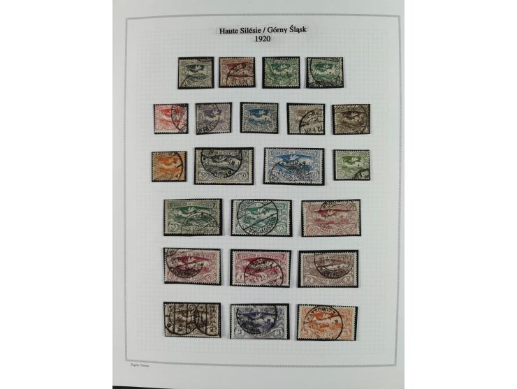 1914/45, postfrische/ungebrauchte und gestempelte Sammlung mit Briefen, inkl. Dienstmarken, bessern Marken u.a. Allenstein Mi