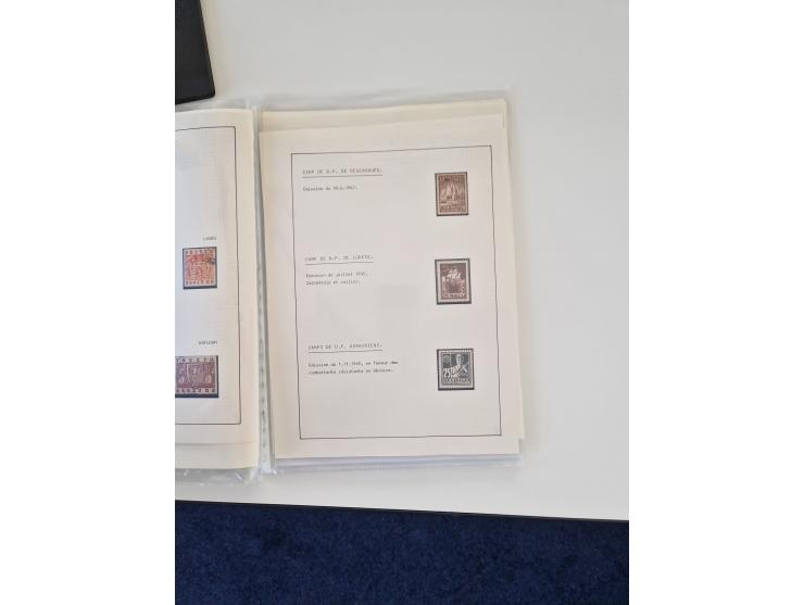 1940/46, Polish Prisoners of War issues, unused and used collection with covers, incl. Woldenberg (Oflag IIC), Gross-Born (Of