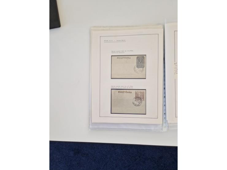 1940/46, Polish Prisoners of War issues, unused and used collection with covers, incl. Woldenberg (Oflag IIC), Gross-Born (Of