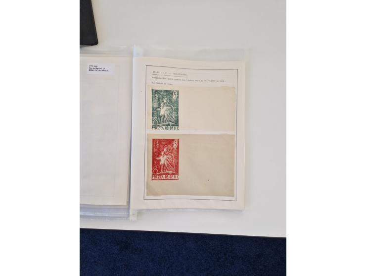 1940/46, Polish Prisoners of War issues, unused and used collection with covers, incl. Woldenberg (Oflag IIC), Gross-Born (Of