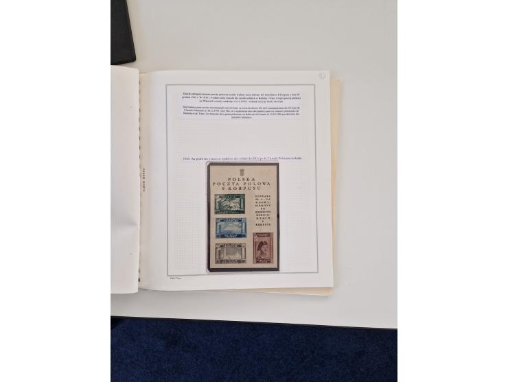 1940/46, Polish Prisoners of War issues, unused and used collection with covers, incl. Woldenberg (Oflag IIC), Gross-Born (Of