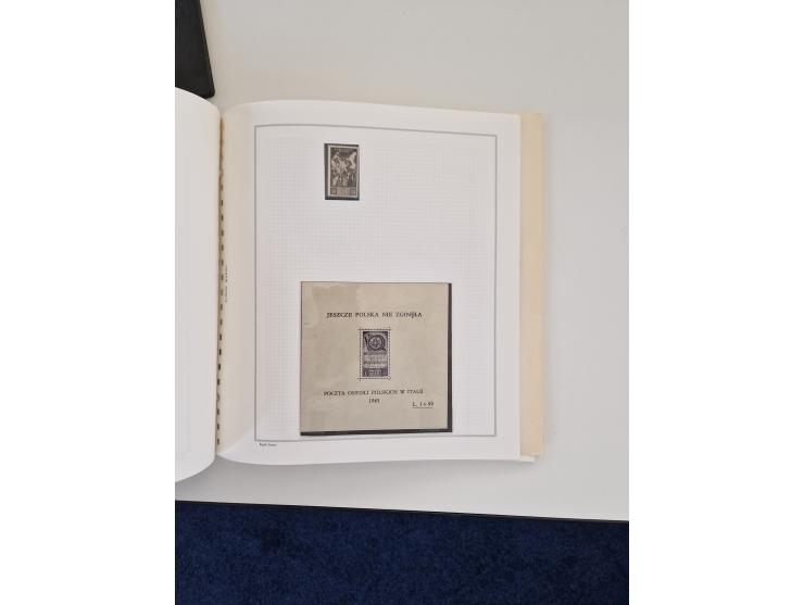 1940/46, Polish Prisoners of War issues, unused and used collection with covers, incl. Woldenberg (Oflag IIC), Gross-Born (Of