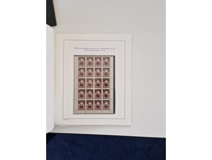 1940/46, Polish Prisoners of War issues, unused and used collection with covers, incl. Woldenberg (Oflag IIC), Gross-Born (Of