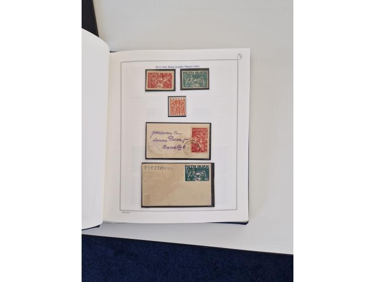 1940/46, Polish Prisoners of War issues, unused and used collection with covers, incl. Woldenberg (Oflag IIC), Gross-Born (Of