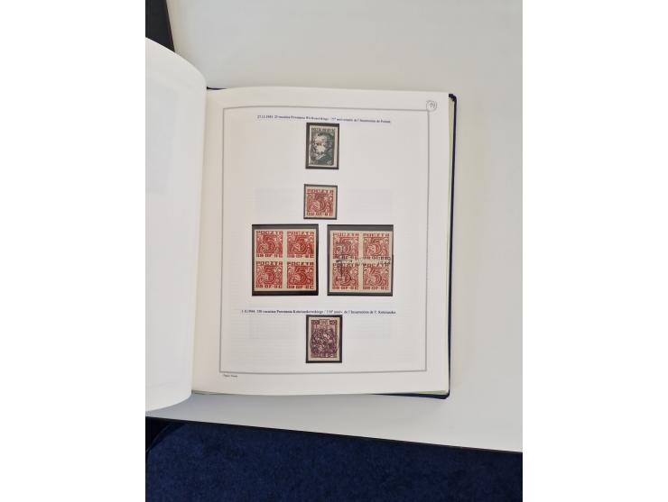 1940/46, Polish Prisoners of War issues, unused and used collection with covers, incl. Woldenberg (Oflag IIC), Gross-Born (Of