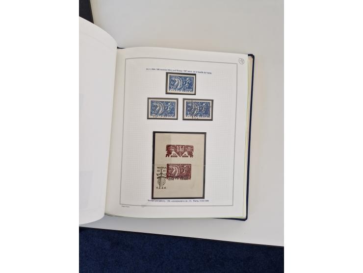 1940/46, Polish Prisoners of War issues, unused and used collection with covers, incl. Woldenberg (Oflag IIC), Gross-Born (Of