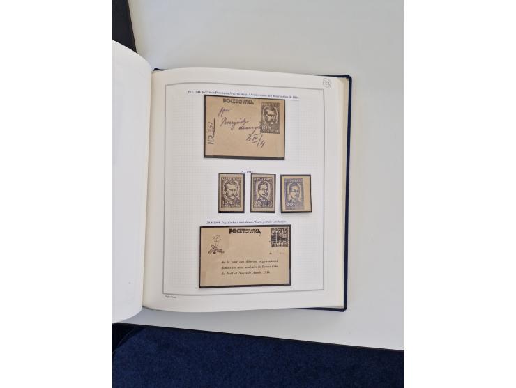 1940/46, Polish Prisoners of War issues, unused and used collection with covers, incl. Woldenberg (Oflag IIC), Gross-Born (Of