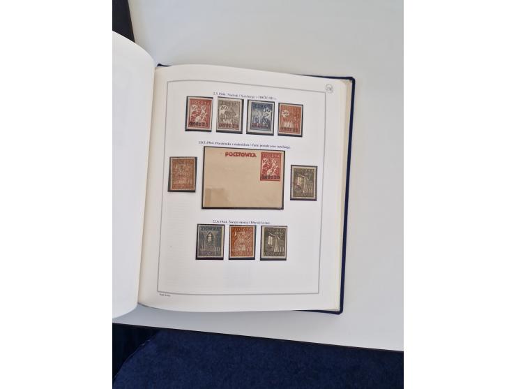 1940/46, Polish Prisoners of War issues, unused and used collection with covers, incl. Woldenberg (Oflag IIC), Gross-Born (Of