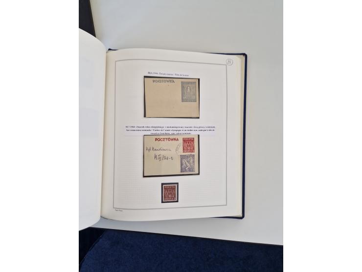 1940/46, Polish Prisoners of War issues, unused and used collection with covers, incl. Woldenberg (Oflag IIC), Gross-Born (Of