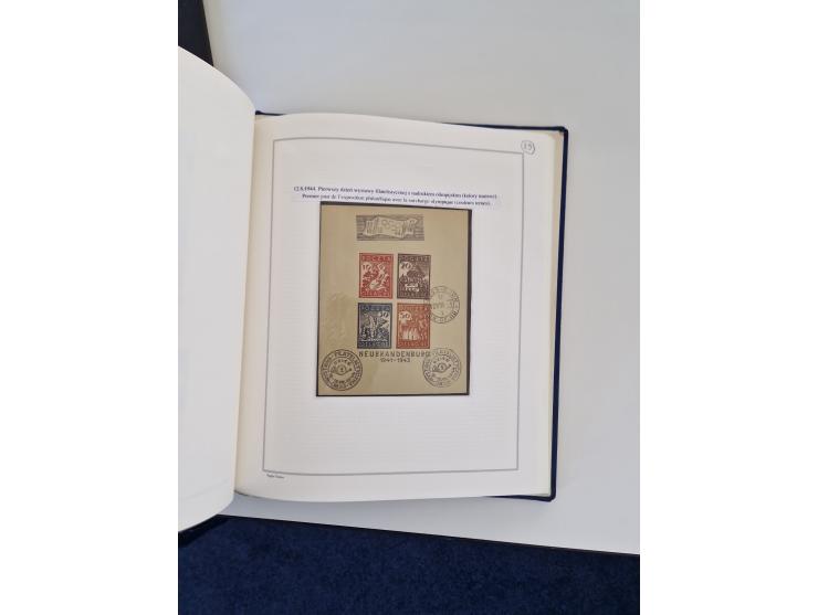 1940/46, Polish Prisoners of War issues, unused and used collection with covers, incl. Woldenberg (Oflag IIC), Gross-Born (Of