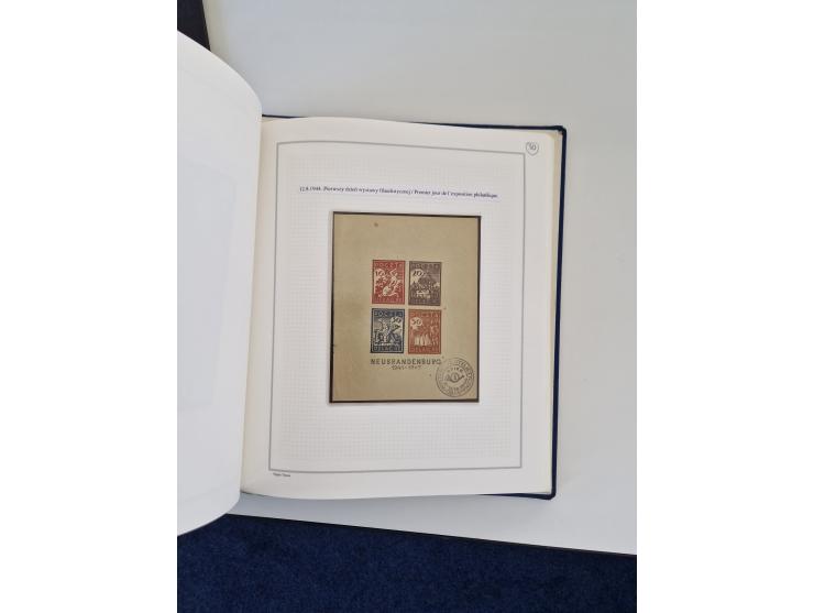 1940/46, Polish Prisoners of War issues, unused and used collection with covers, incl. Woldenberg (Oflag IIC), Gross-Born (Of