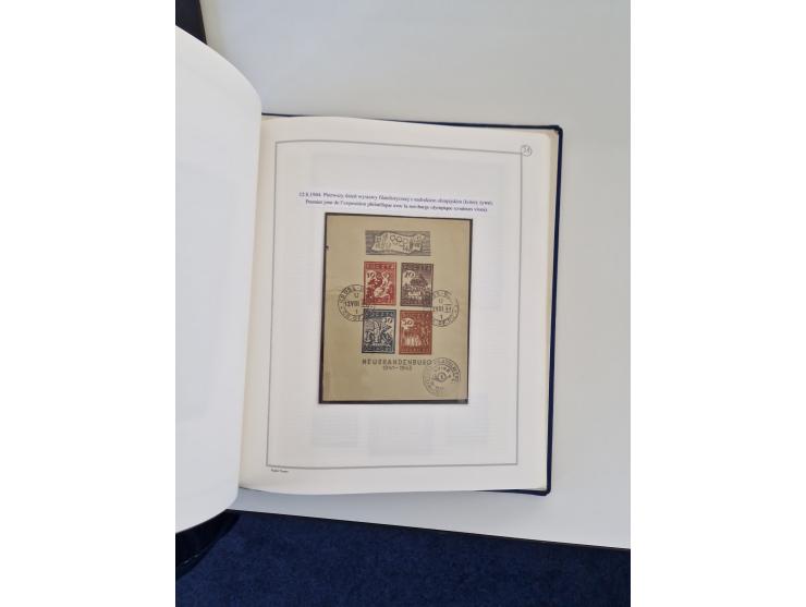 1940/46, Polish Prisoners of War issues, unused and used collection with covers, incl. Woldenberg (Oflag IIC), Gross-Born (Of