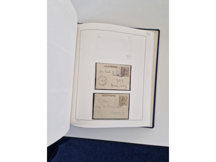 1940/46, Polish Prisoners of War issues, unused and used collection with covers, incl. Woldenberg (Oflag IIC), Gross-Born (Of