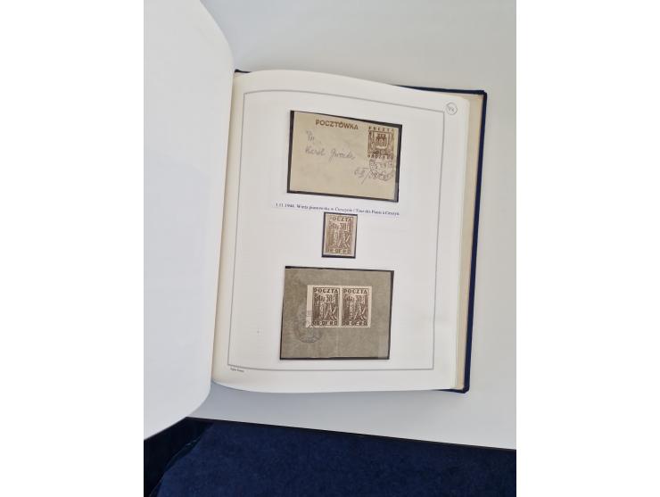 1940/46, Polish Prisoners of War issues, unused and used collection with covers, incl. Woldenberg (Oflag IIC), Gross-Born (Of