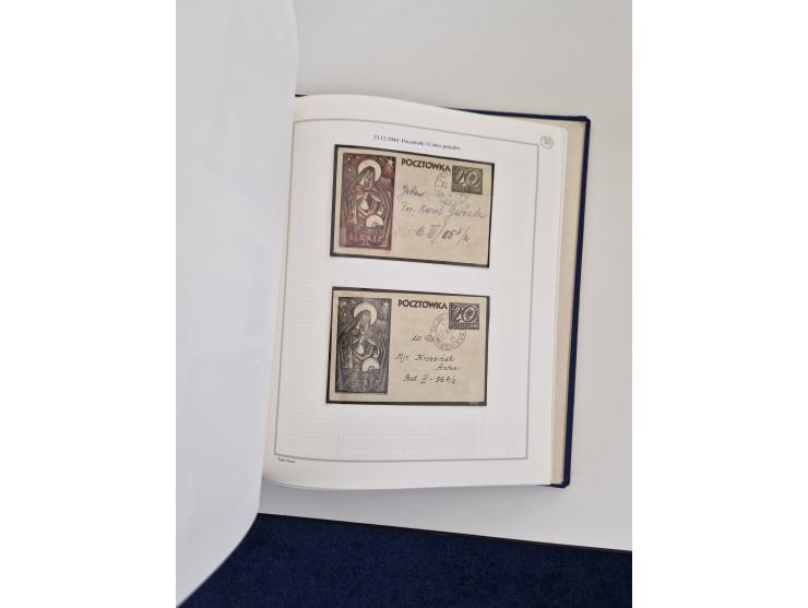 1940/46, Polish Prisoners of War issues, unused and used collection with covers, incl. Woldenberg (Oflag IIC), Gross-Born (Of