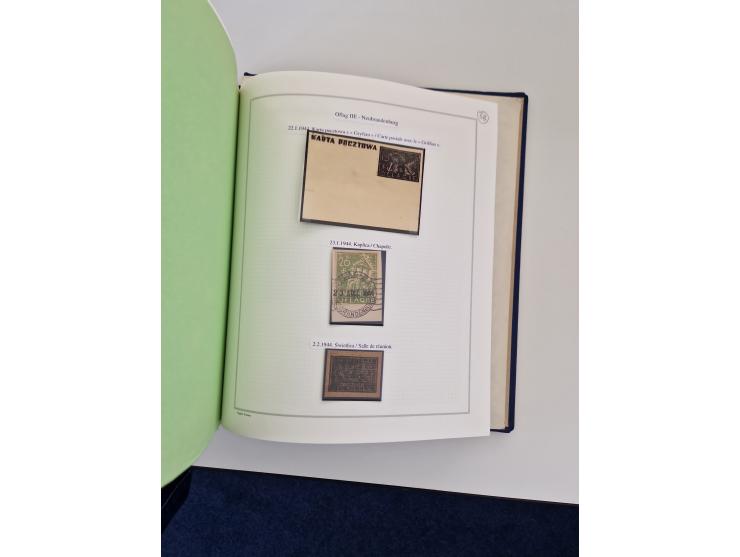 1940/46, Polish Prisoners of War issues, unused and used collection with covers, incl. Woldenberg (Oflag IIC), Gross-Born (Of