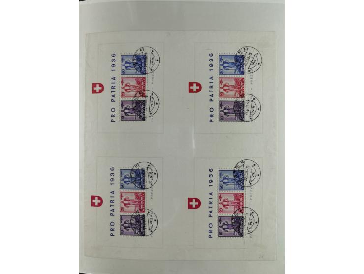 1934/2007, postfrische/ungebrauchte und gestempelte Sammlung mit ausschließlich Block-Ausgaben, viele Mehrfach, dabei u.a. Mi