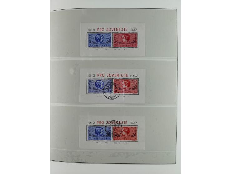 1934/2007, postfrische/ungebrauchte und gestempelte Sammlung mit ausschließlich Block-Ausgaben, viele Mehrfach, dabei u.a. Mi