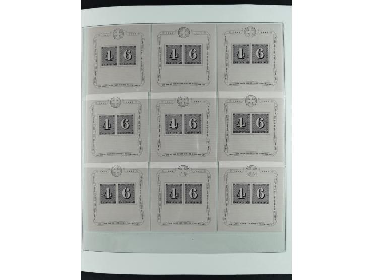 1934/2007, postfrische/ungebrauchte und gestempelte Sammlung mit ausschließlich Block-Ausgaben, viele Mehrfach, dabei u.a. Mi