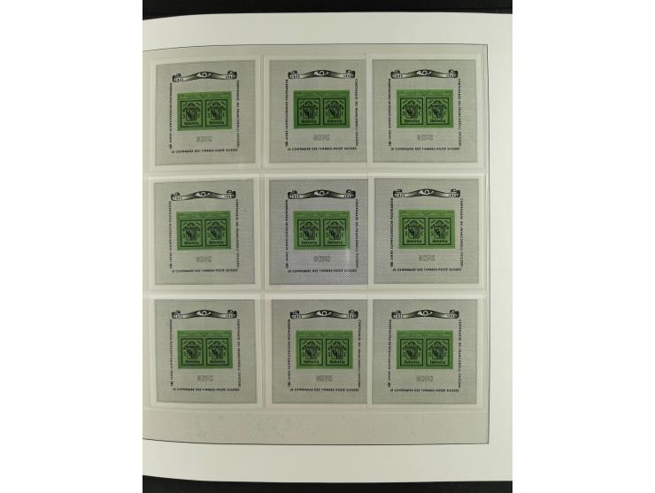 1934/2007, postfrische/ungebrauchte und gestempelte Sammlung mit ausschließlich Block-Ausgaben, viele Mehrfach, dabei u.a. Mi