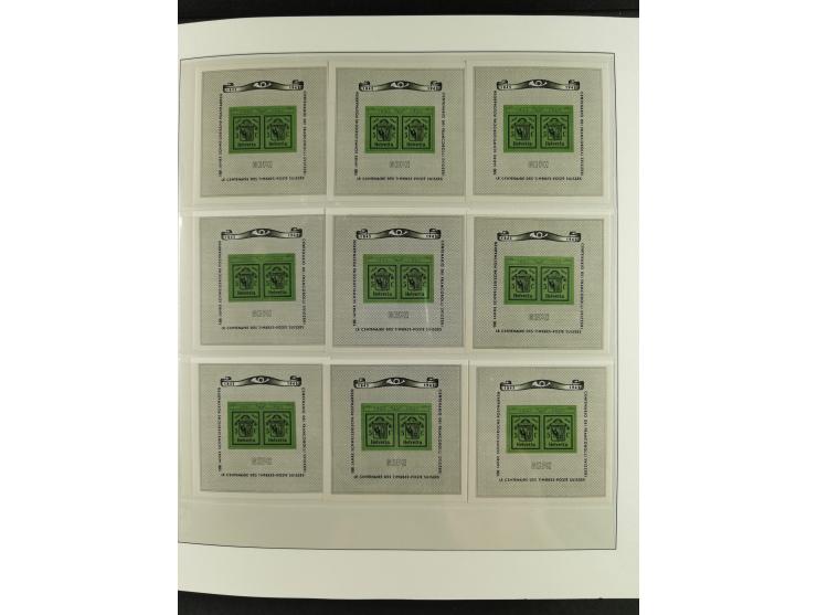 1934/2007, postfrische/ungebrauchte und gestempelte Sammlung mit ausschließlich Block-Ausgaben, viele Mehrfach, dabei u.a. Mi