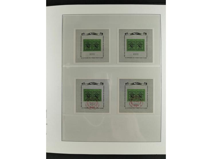 1934/2007, postfrische/ungebrauchte und gestempelte Sammlung mit ausschließlich Block-Ausgaben, viele Mehrfach, dabei u.a. Mi