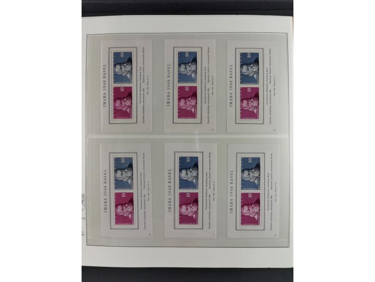1934/2007, postfrische/ungebrauchte und gestempelte Sammlung mit ausschließlich Block-Ausgaben, viele Mehrfach, dabei u.a. Mi