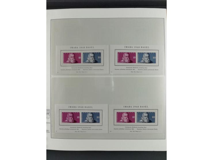 1934/2007, postfrische/ungebrauchte und gestempelte Sammlung mit ausschließlich Block-Ausgaben, viele Mehrfach, dabei u.a. Mi