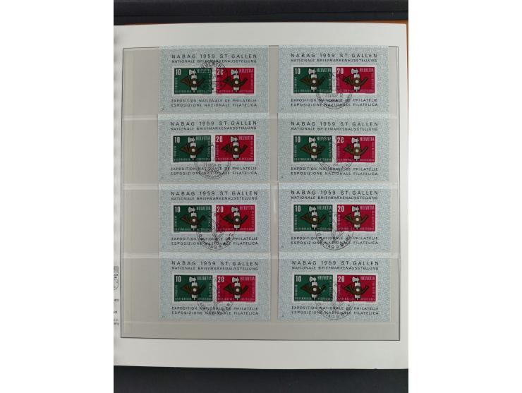 1934/2007, postfrische/ungebrauchte und gestempelte Sammlung mit ausschließlich Block-Ausgaben, viele Mehrfach, dabei u.a. Mi