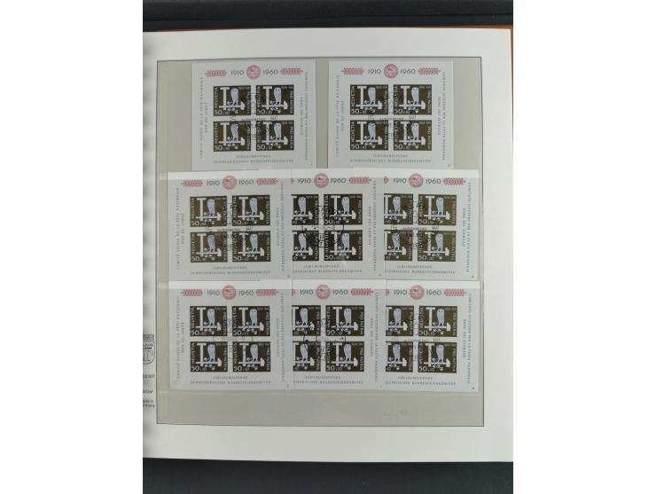 1934/2007, postfrische/ungebrauchte und gestempelte Sammlung mit ausschließlich Block-Ausgaben, viele Mehrfach, dabei u.a. Mi